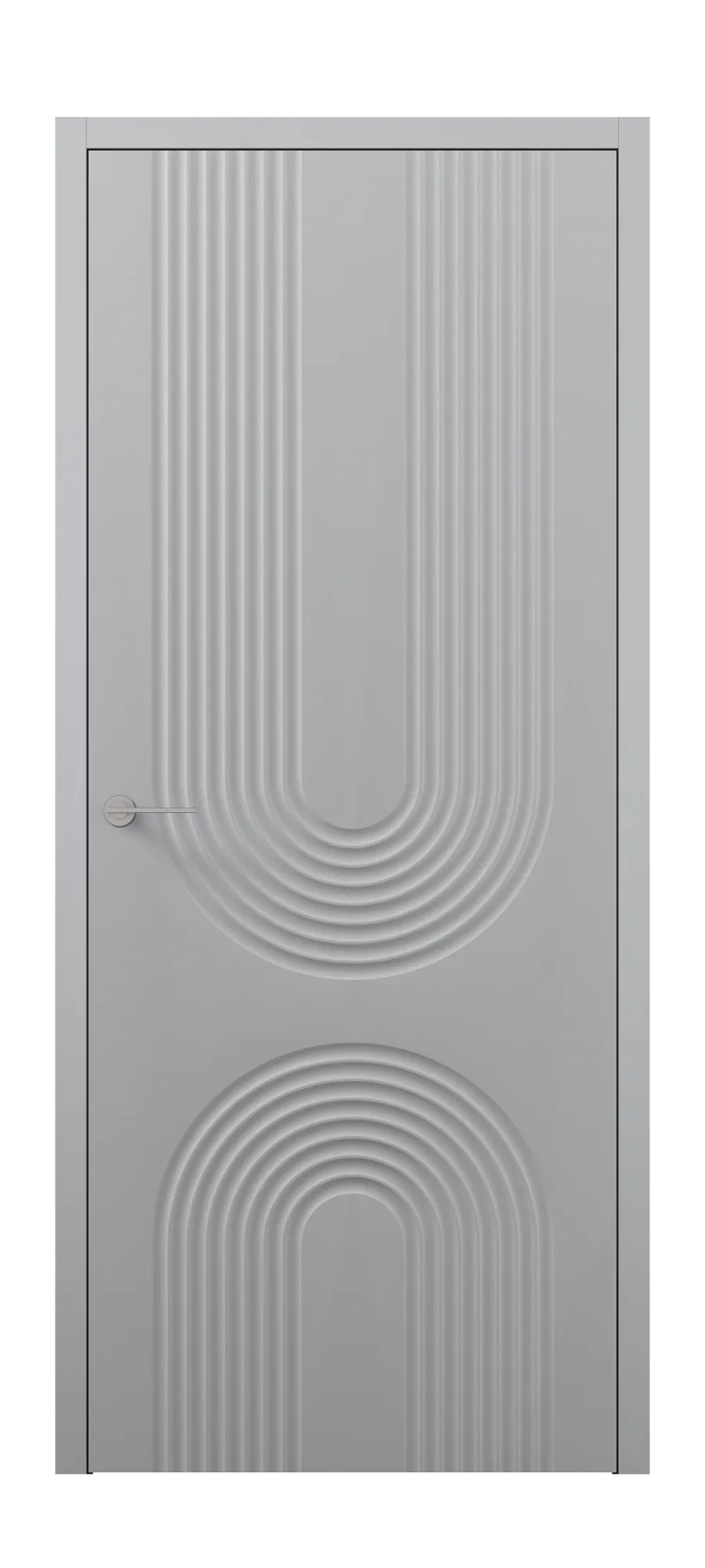 Interior door Art 5 soft velvet grey