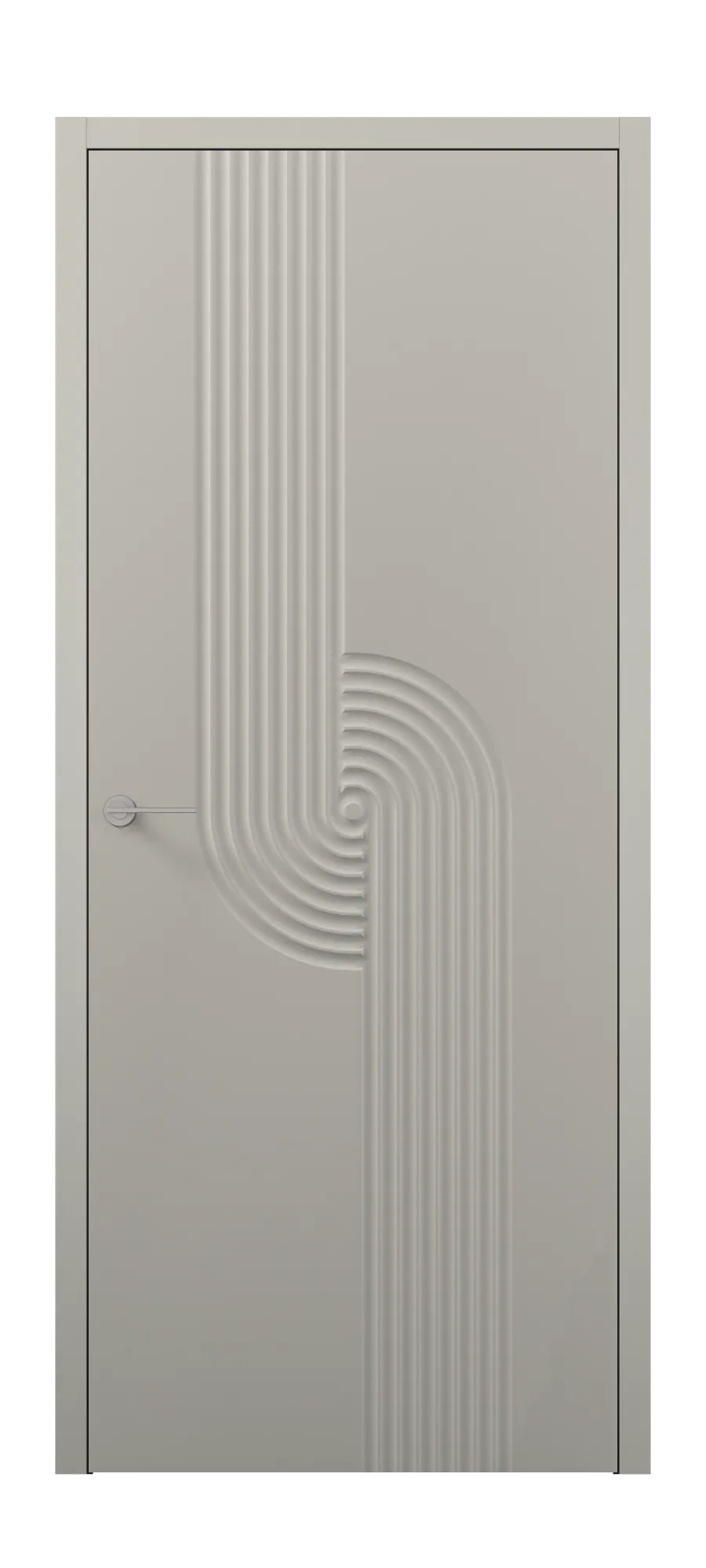  Interior door Art 6 soft latte (top)