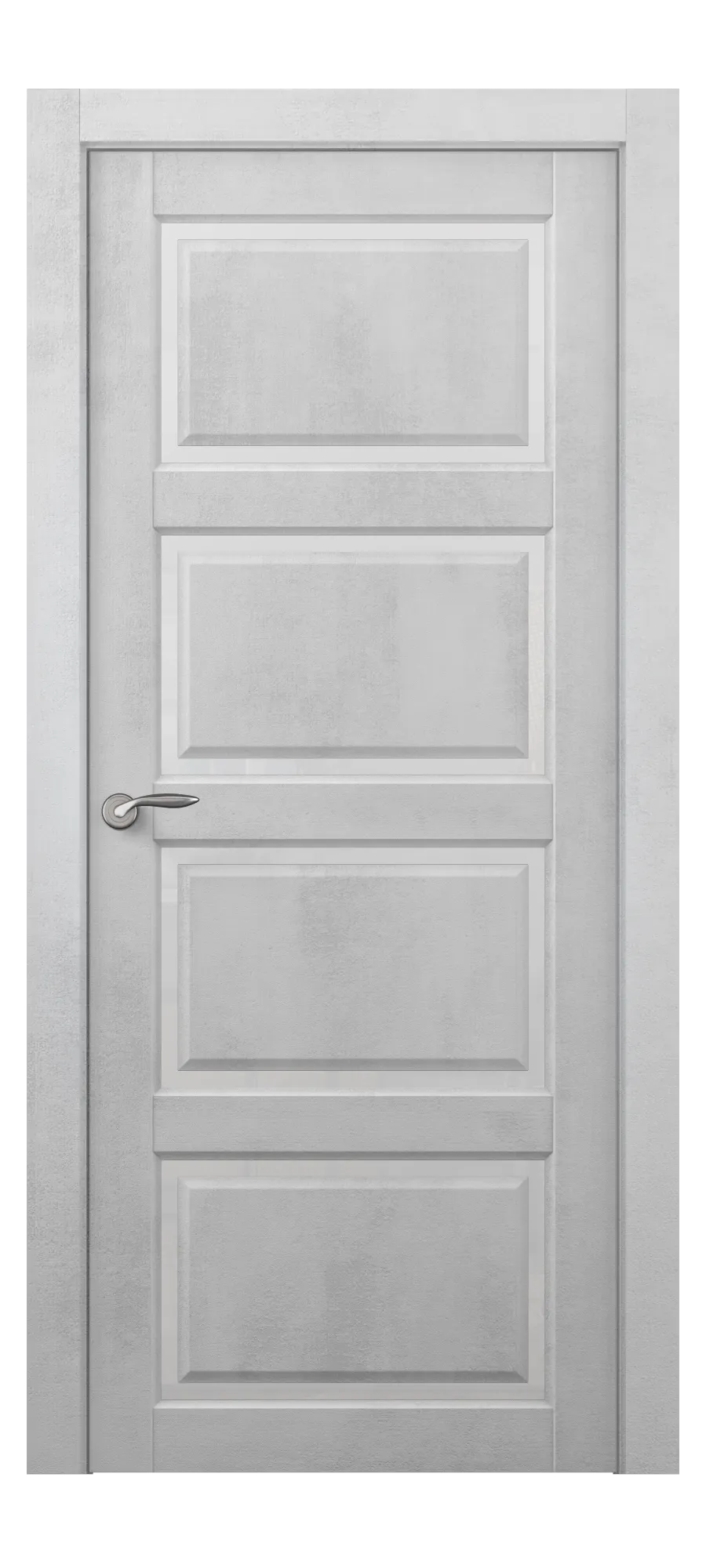 Interior door Fly 08 white concrete