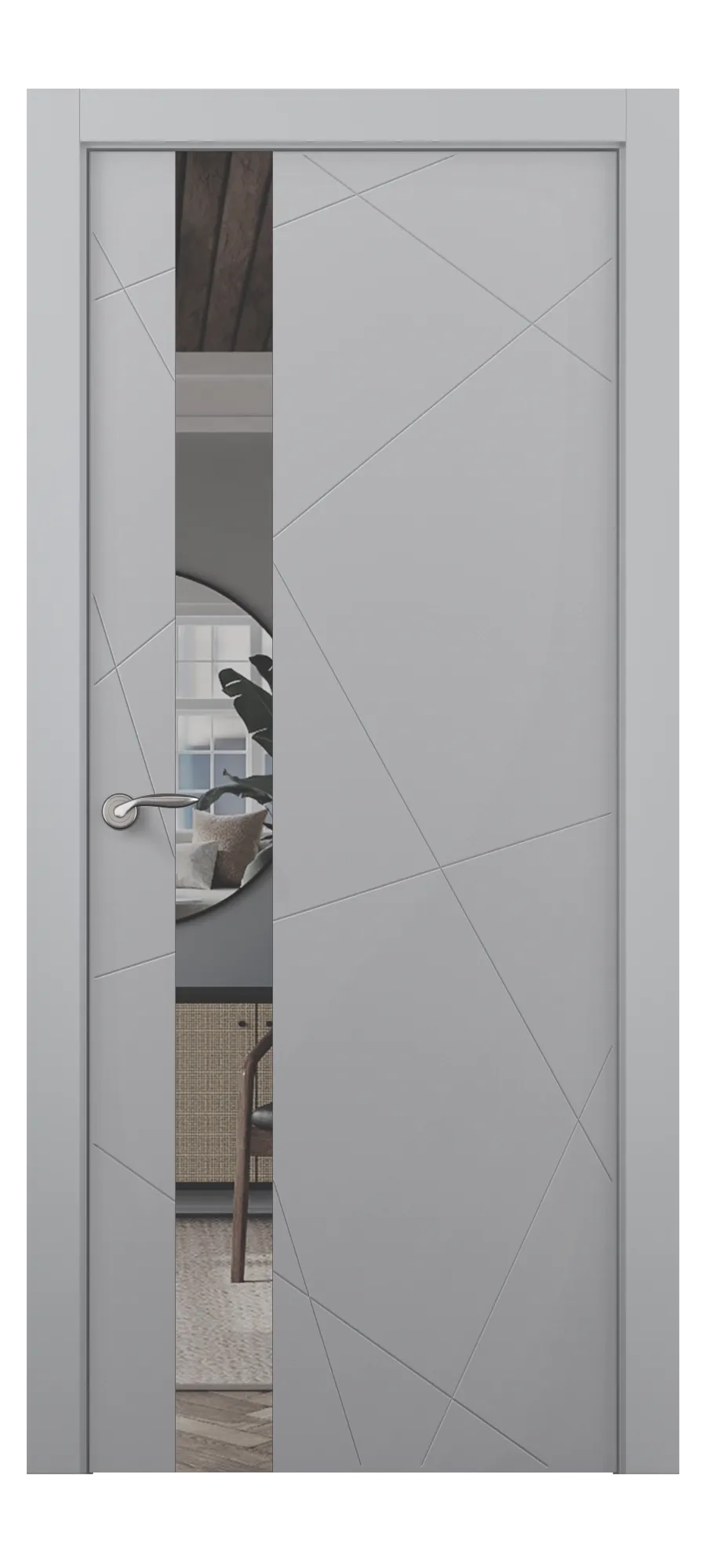 Interior door Gradient 1 soft velvet grey
