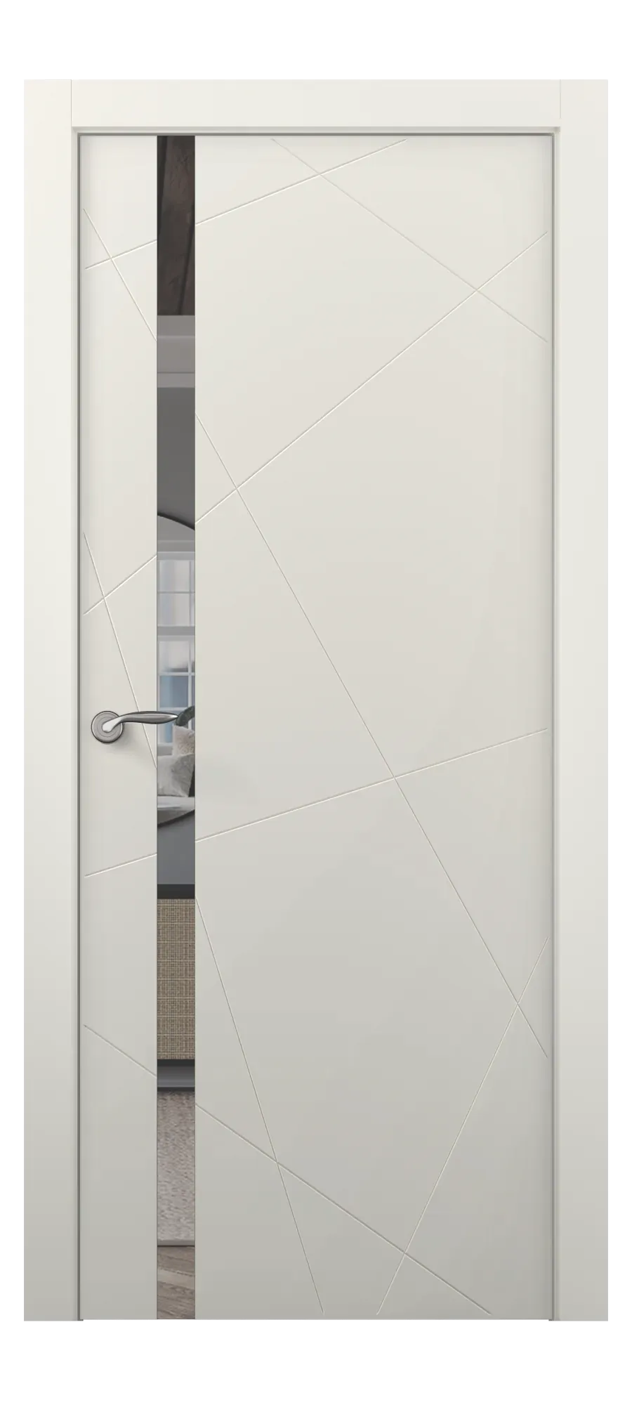 Бөлмеаралық есік Gradient 2 ral 9010
