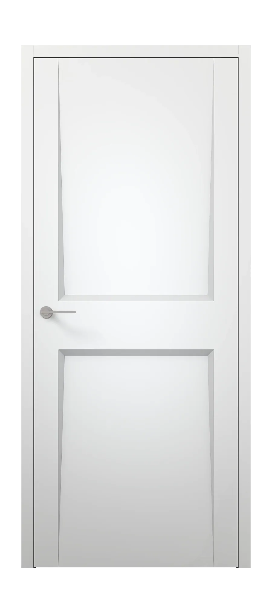  Бөлмеаралық есік Illusion 2 ral 9003 (жоғарыдан)