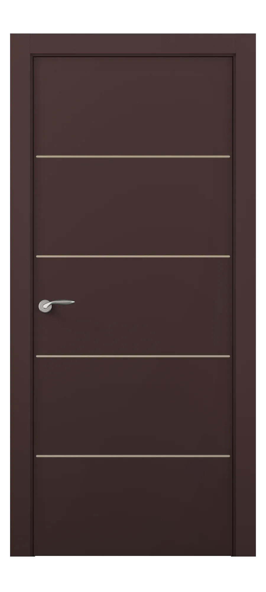 Interior door Line 4 soft bordeaux