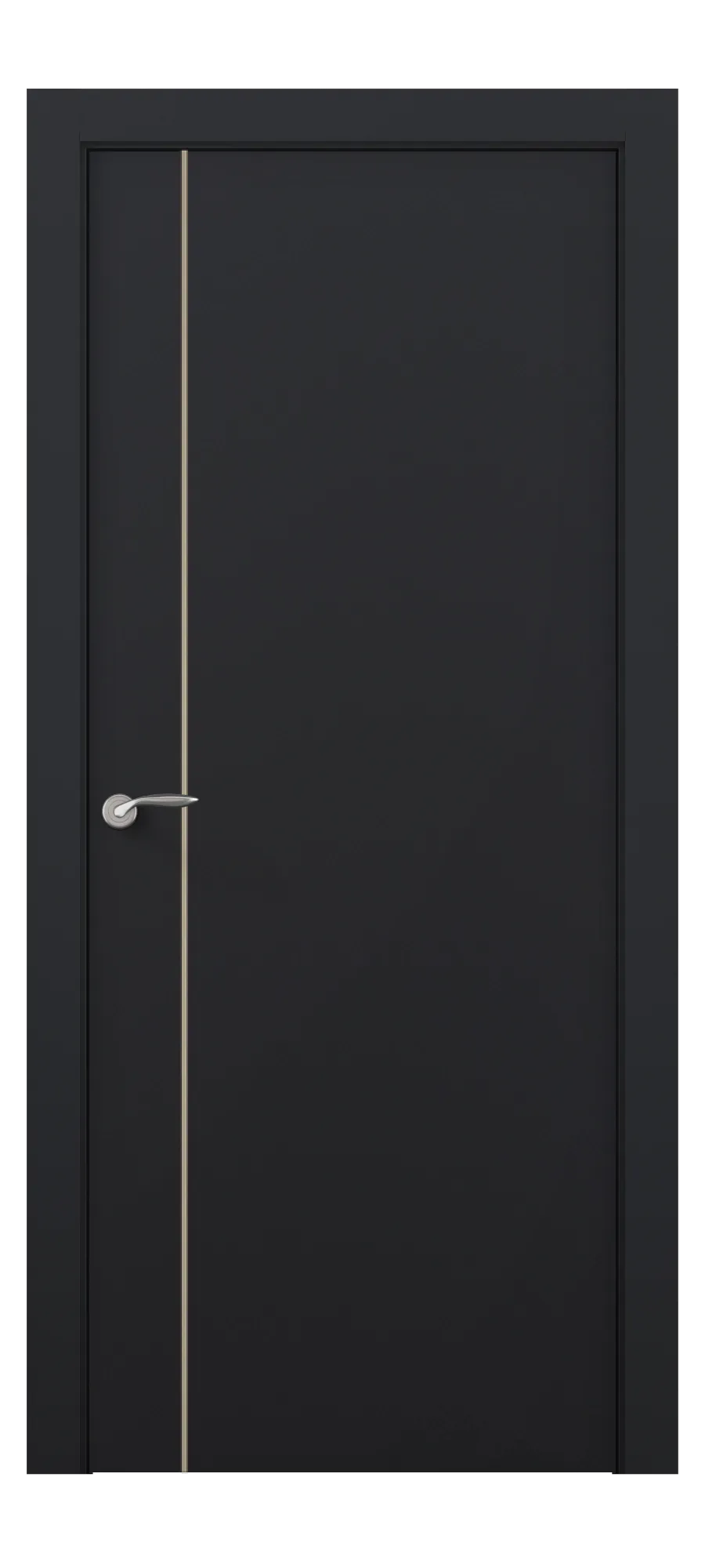  Interior door Line 6 black shagreen (top)