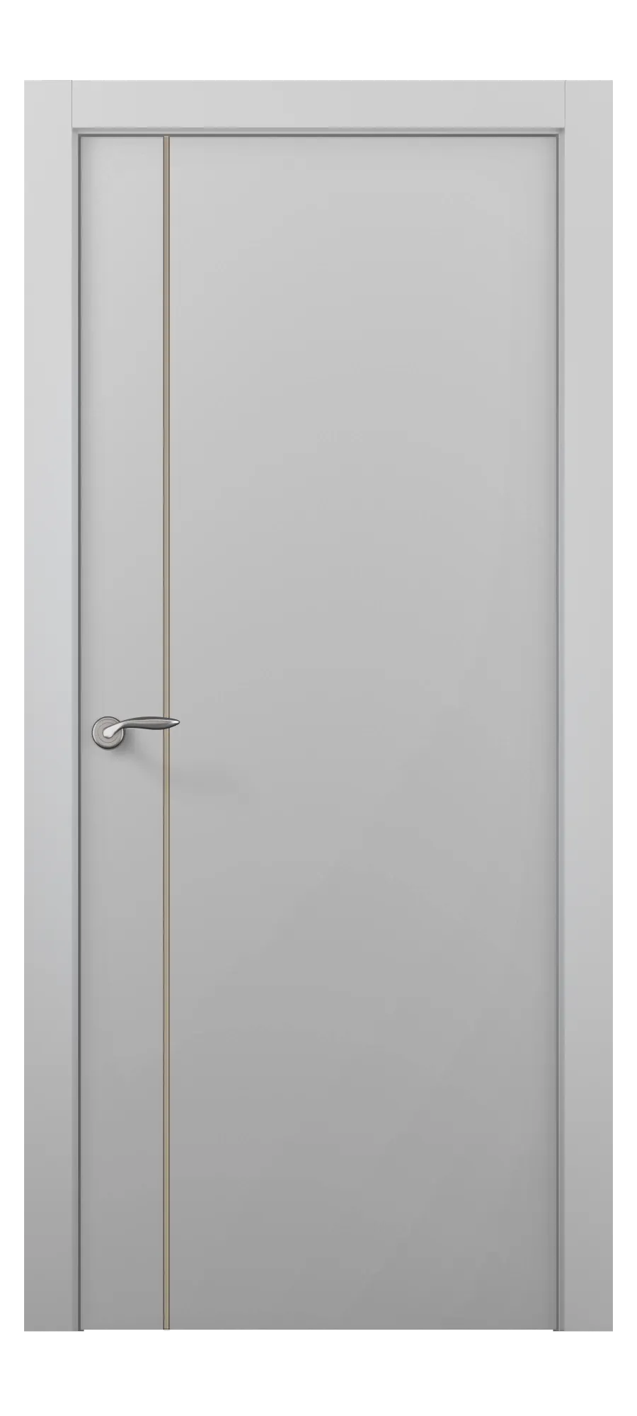  Бөлмеаралық есік Line 6 ral 7047 (жоғарыдан)