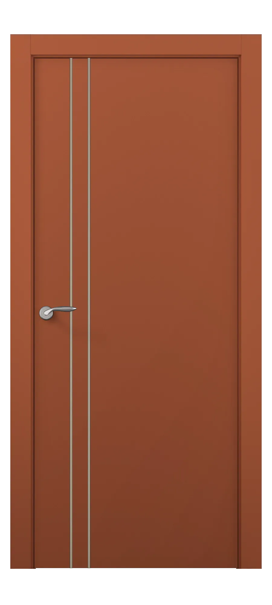 Interior door Line 7 soft terracotta