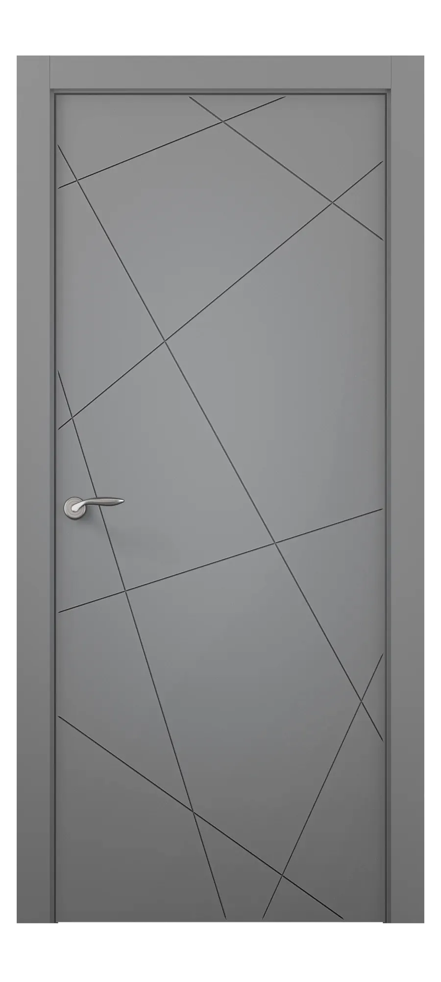  Бөлмеаралық есік Light 1 ral 7037 (жоғарыдан)