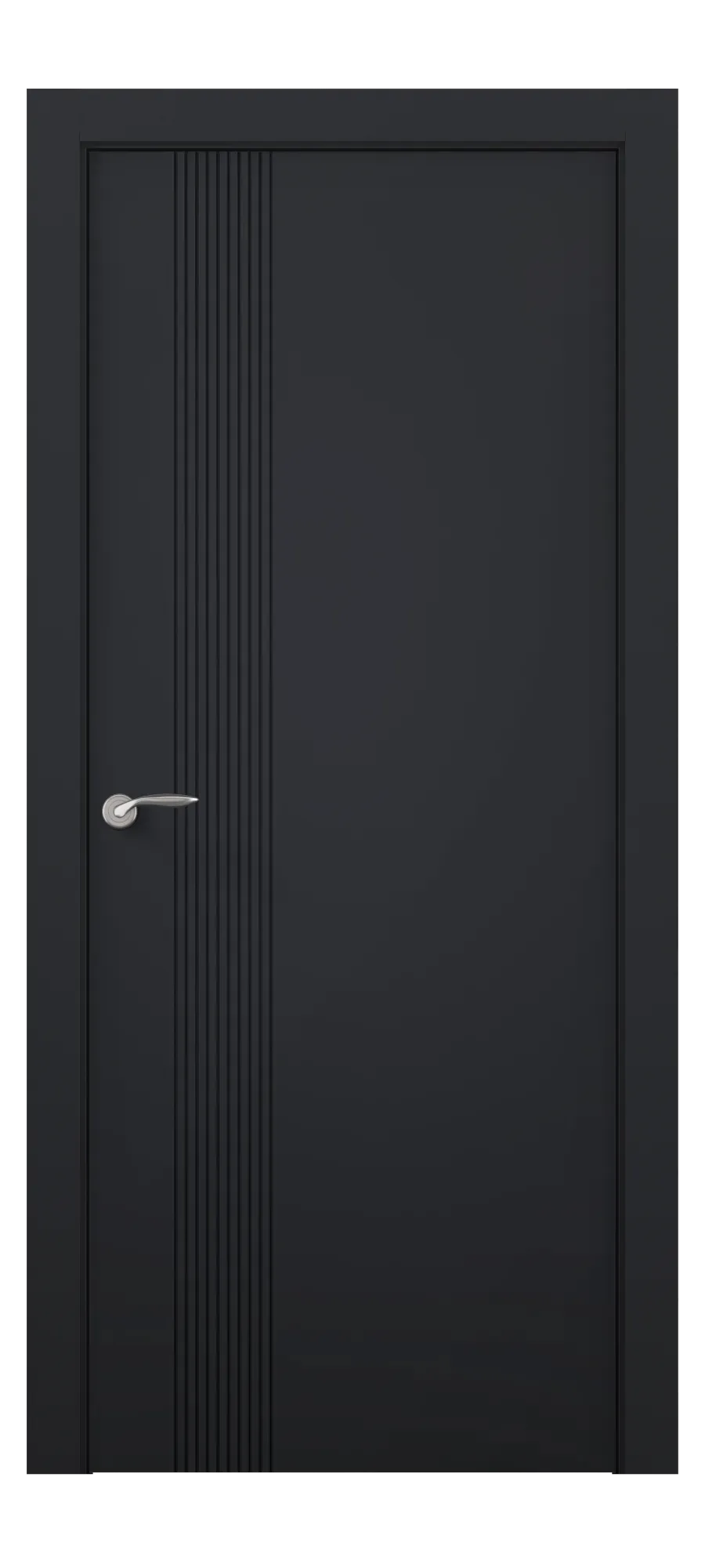  Бөлмеаралық есік Light 24 қара шагрень (жоғарыдан)