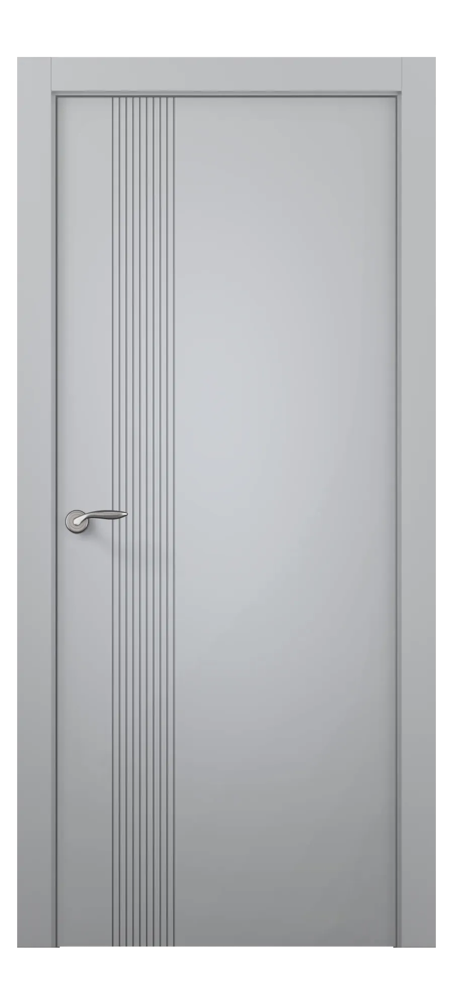 мини верх Дверь Light 24 софт бархат серый