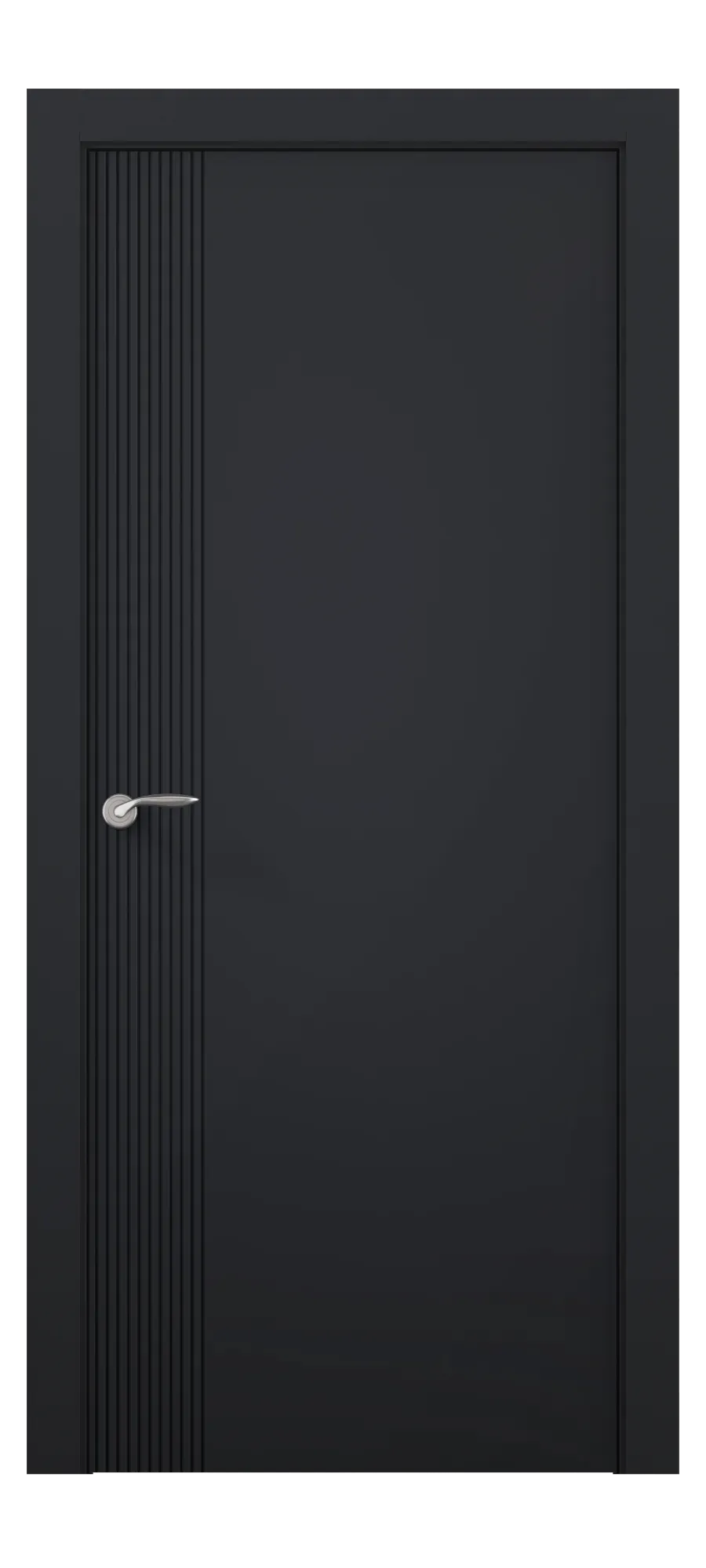 Interior door Light 25 black shagreen