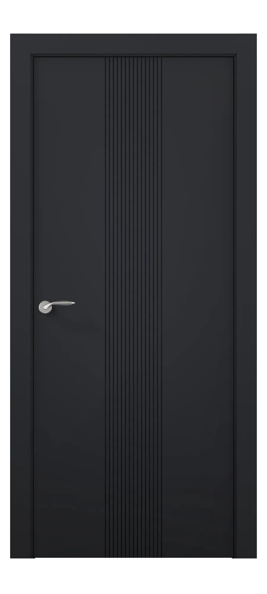 Interior door Light 27 black shagreen
