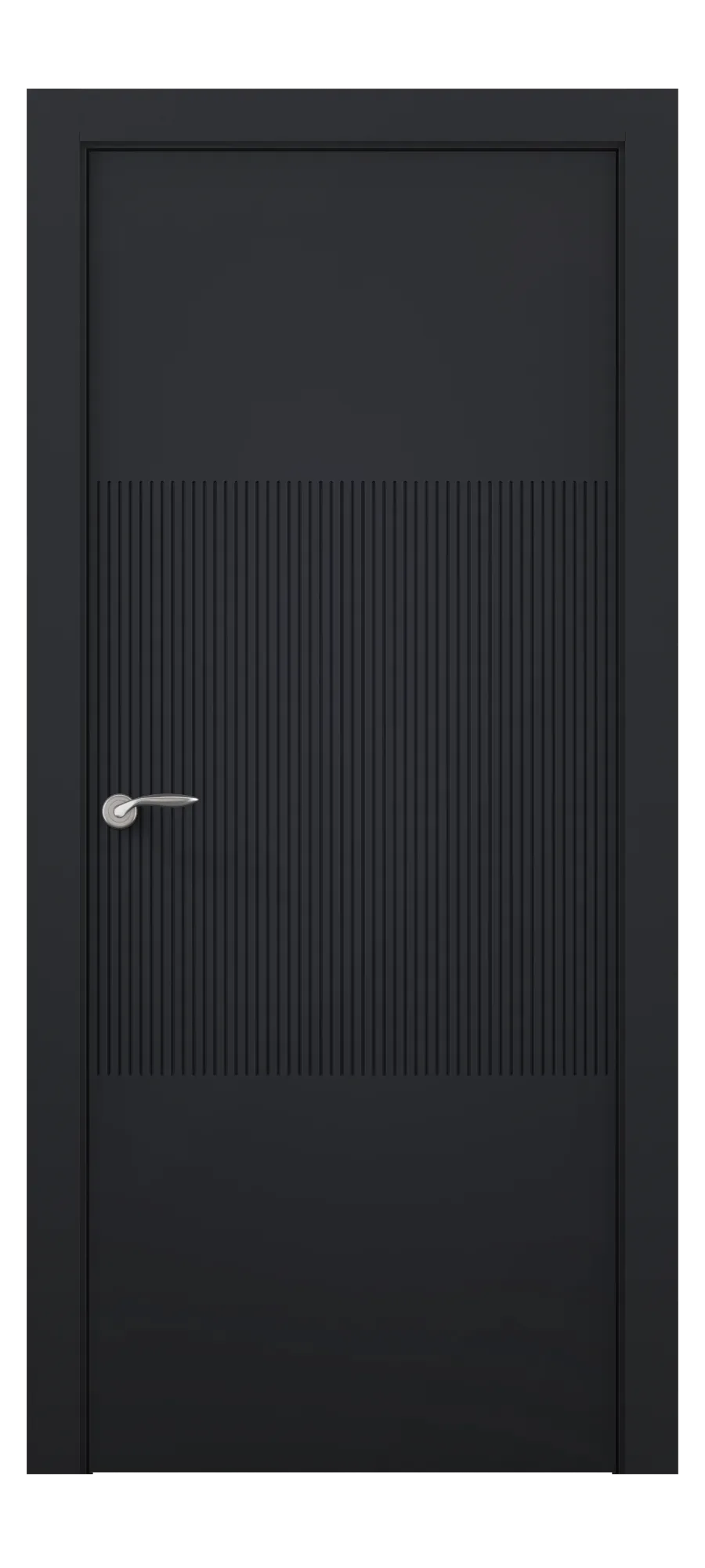 Interior door Light 32 black shagreen