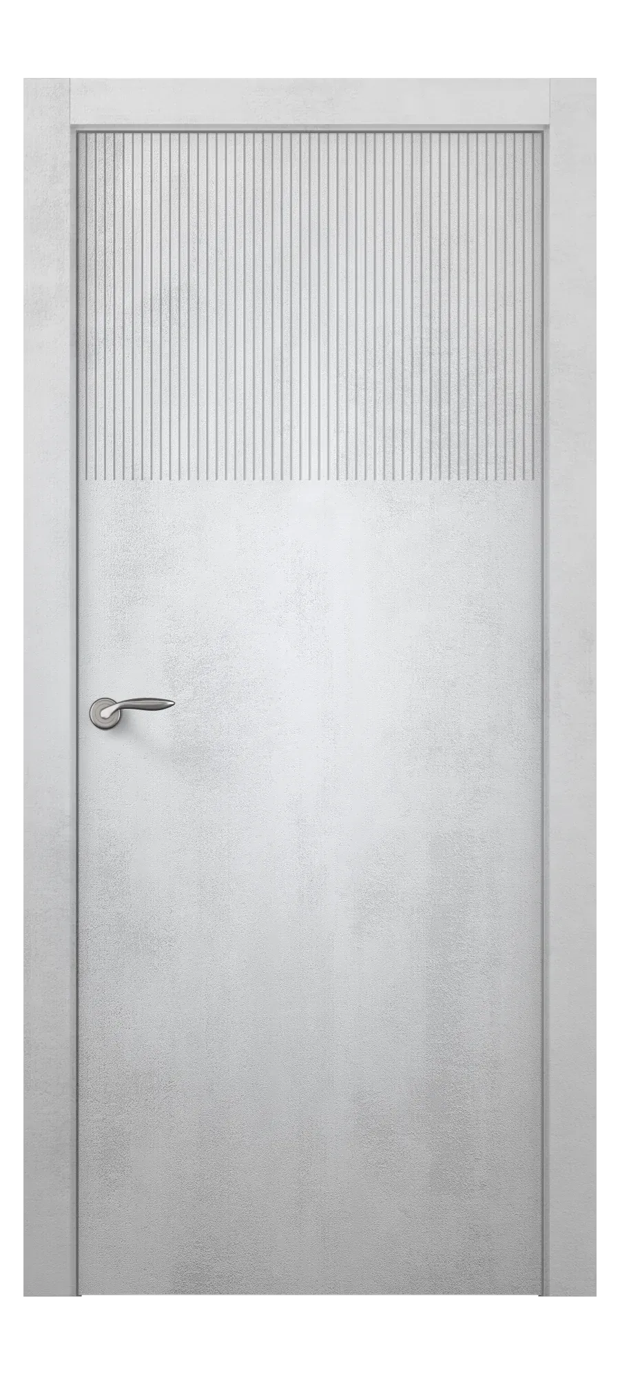Бөлмеаралық есік Light 33 ақ бетон