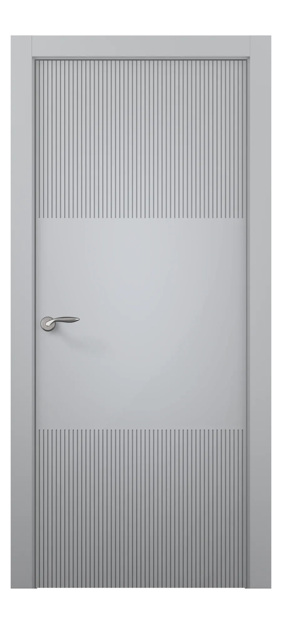 Межкомнатная дверь Light 35 софт бархат серый