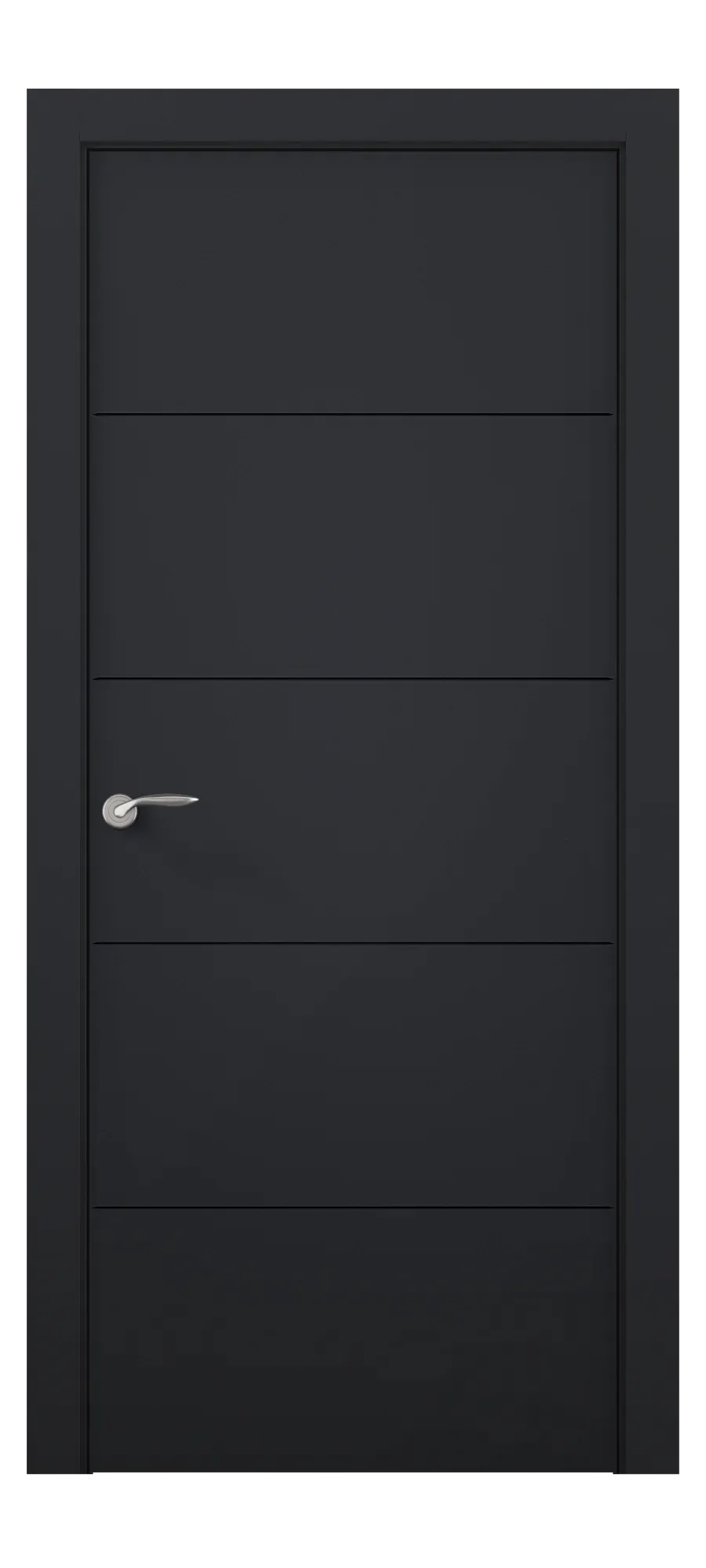 Interior door Light 9 black shagreen