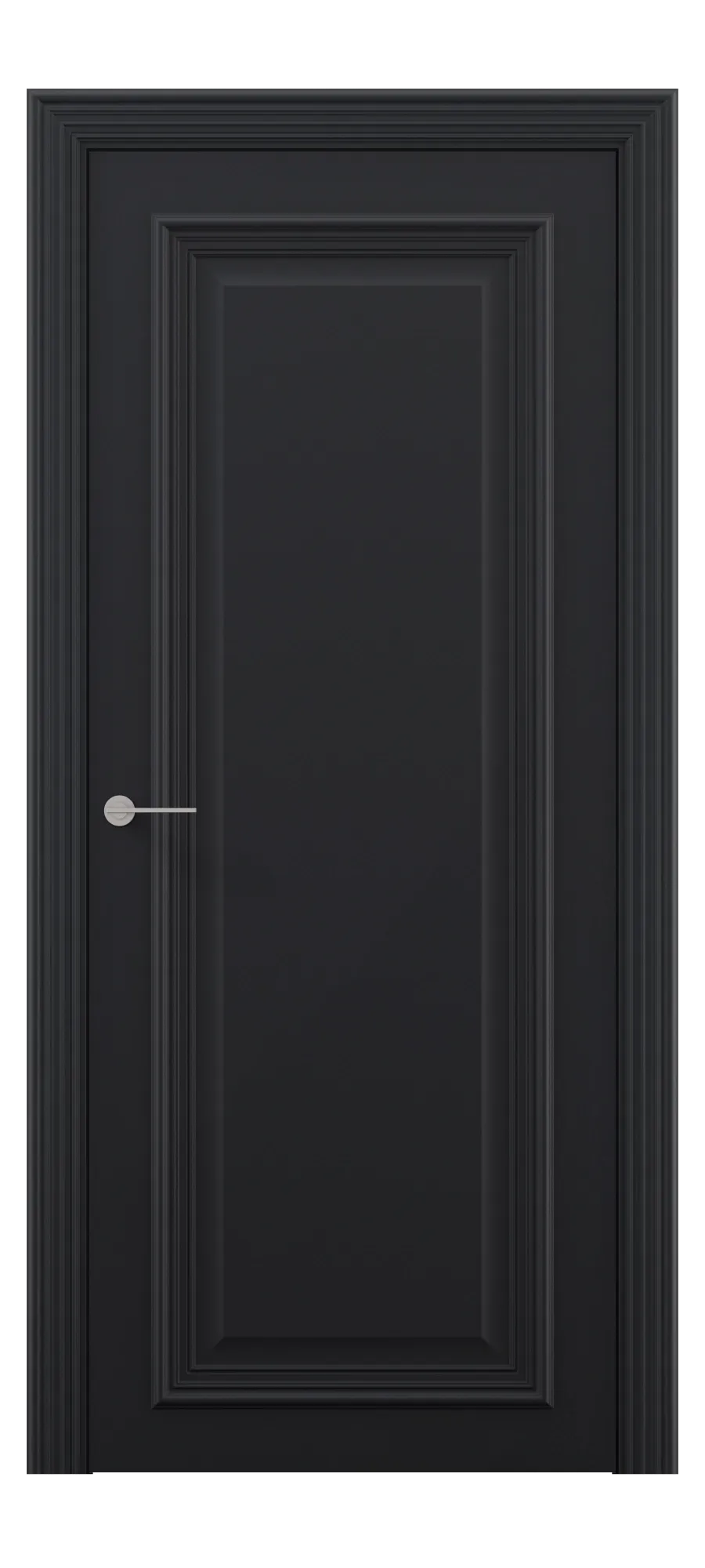  Interior door Manchester 1 black shagreen (top)