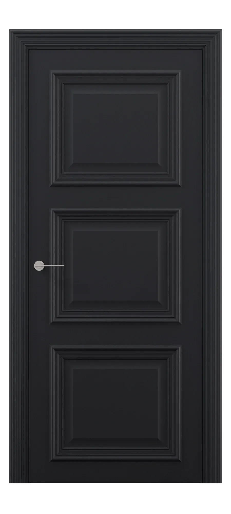  Interior door Manchester 5 black shagreen (top)