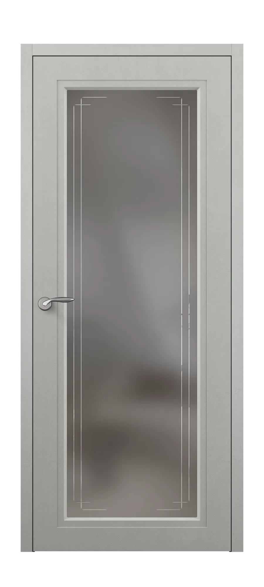 мини верх Дверь Neoclassic 01 мальта серая