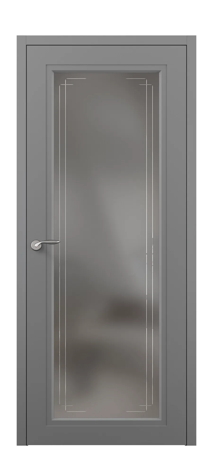  Interior door Neoclassic 01 ral 7037 (top)