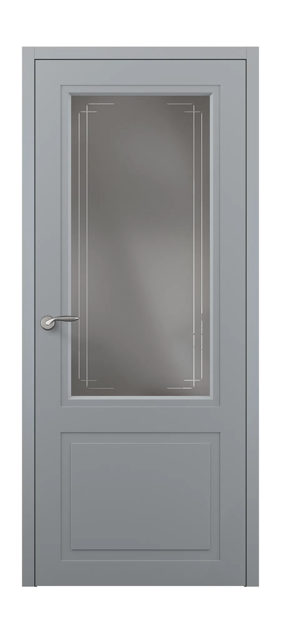 мини верх Дверь Neoclassic 02 ral 7040