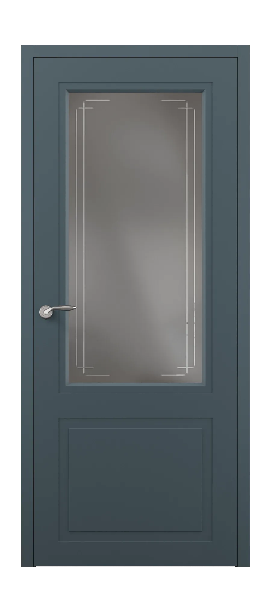 Interior door Neoclassic 02 soft anthracite
