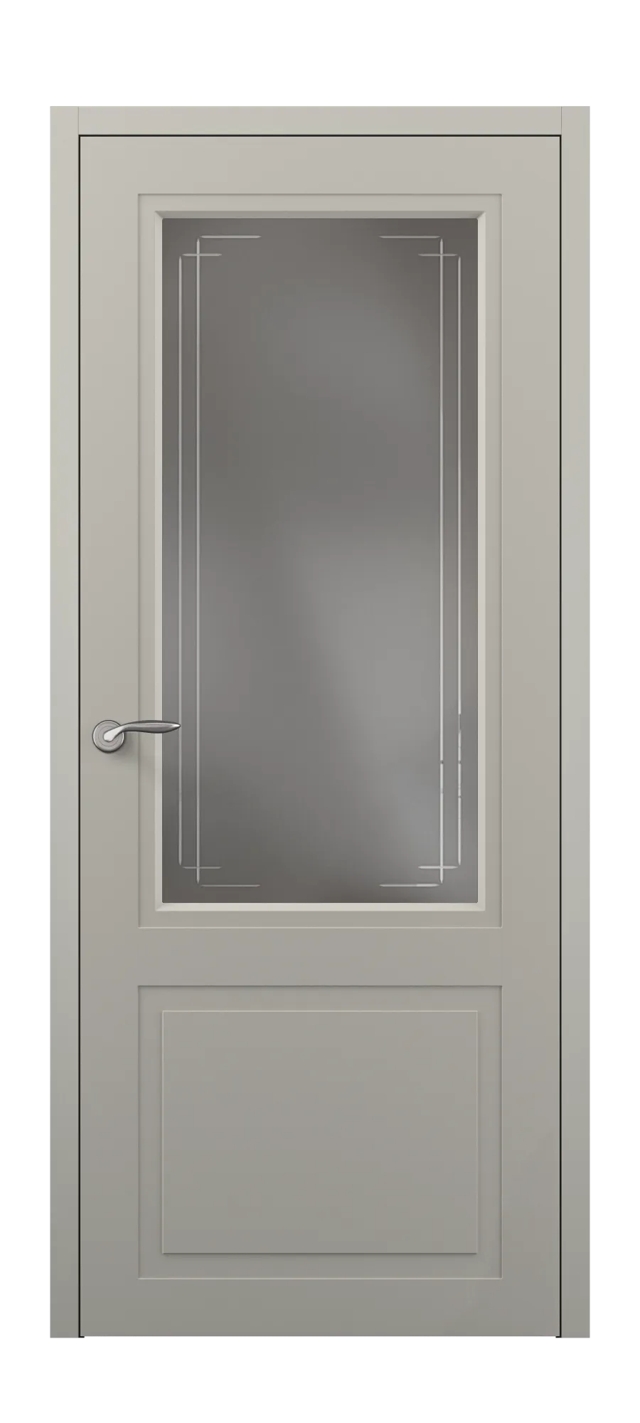 Interior door Neoclassic 02 soft latte (top)