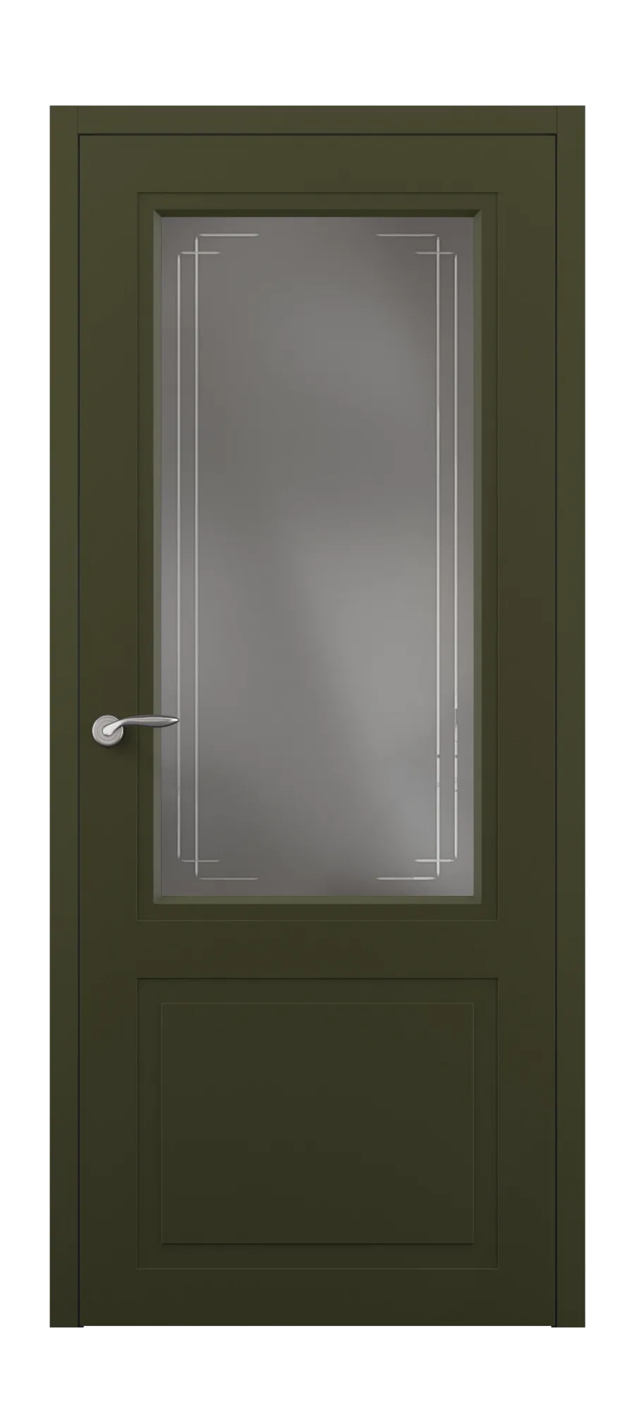 Бөлмеаралық есік Neoclassic 02 софт зәйтүн