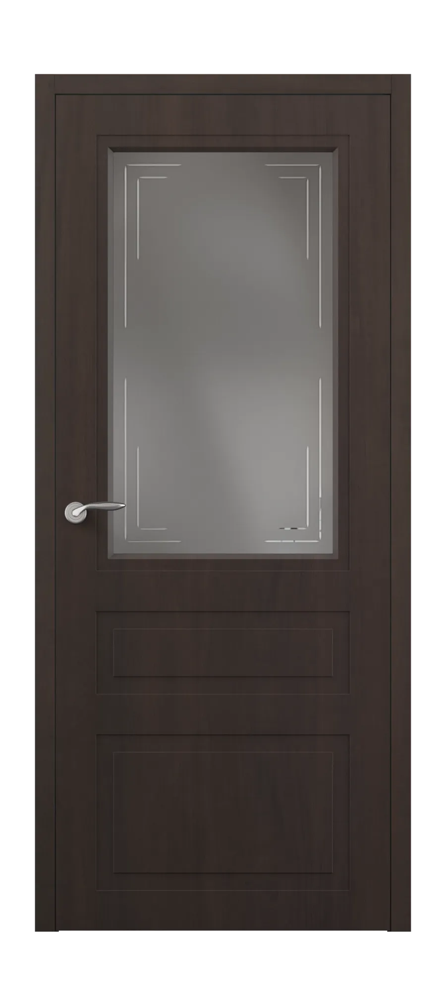 Interior door Neoclassic 03 marrone oak
