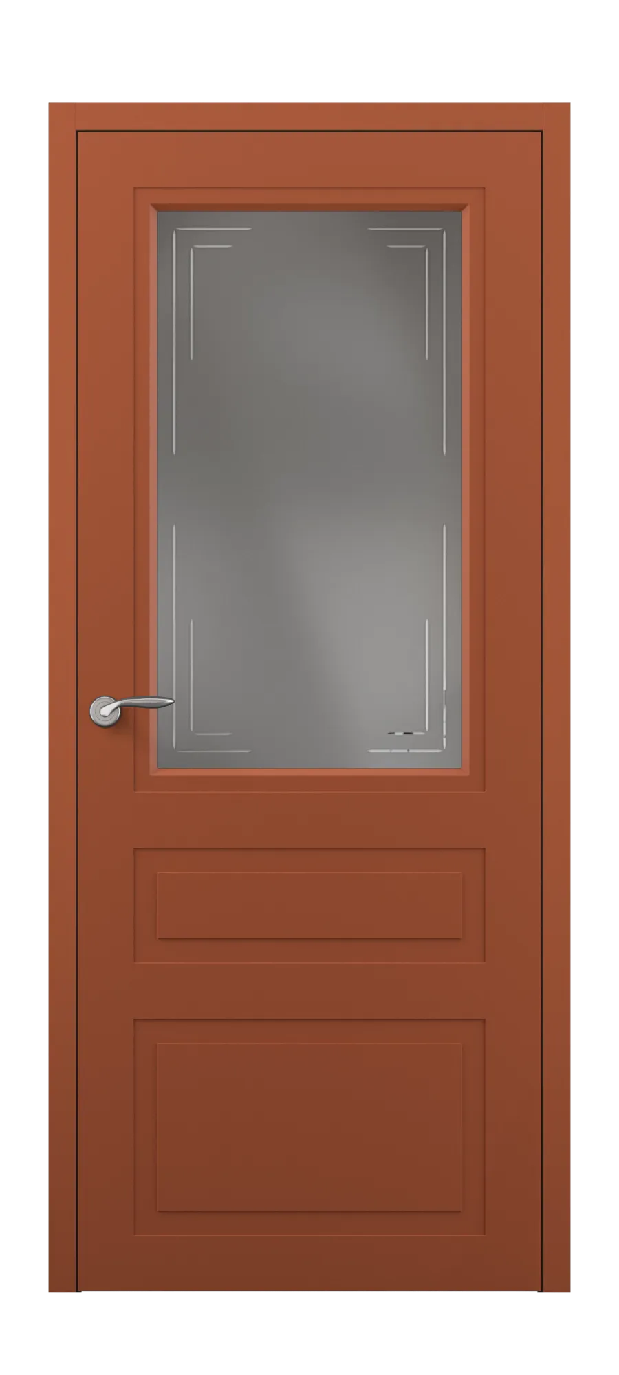  Бөлмеаралық есік Neoclassic 03 софт терракот (жоғарыдан)