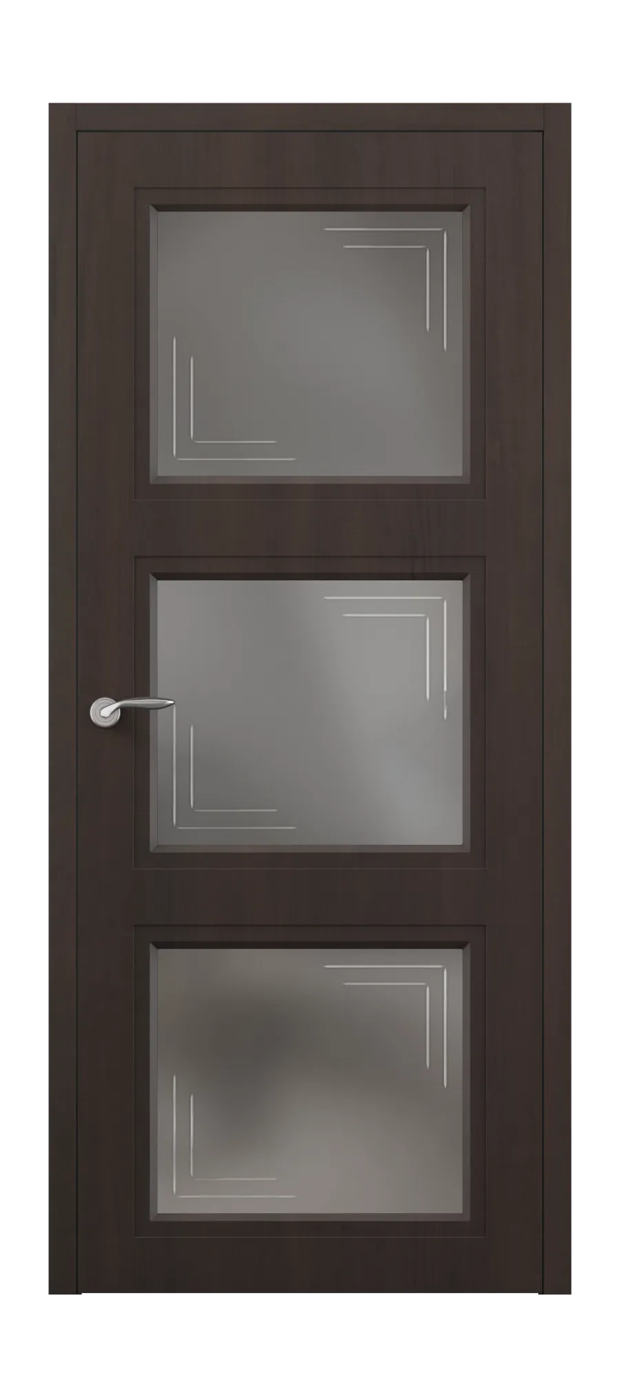 Interior door Neoclassic 04 marrone oak