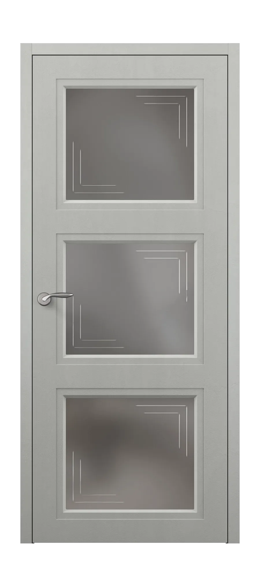 Бөлмеаралық есік Neoclassic 04 сұр мальта