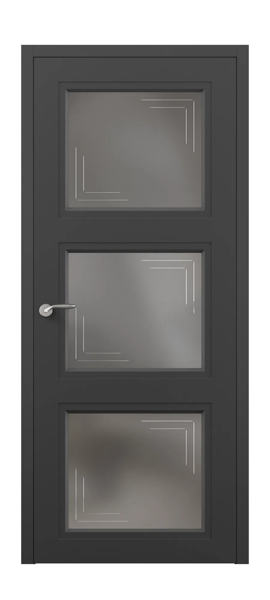 Interior door Neoclassic 04 soft graphite
