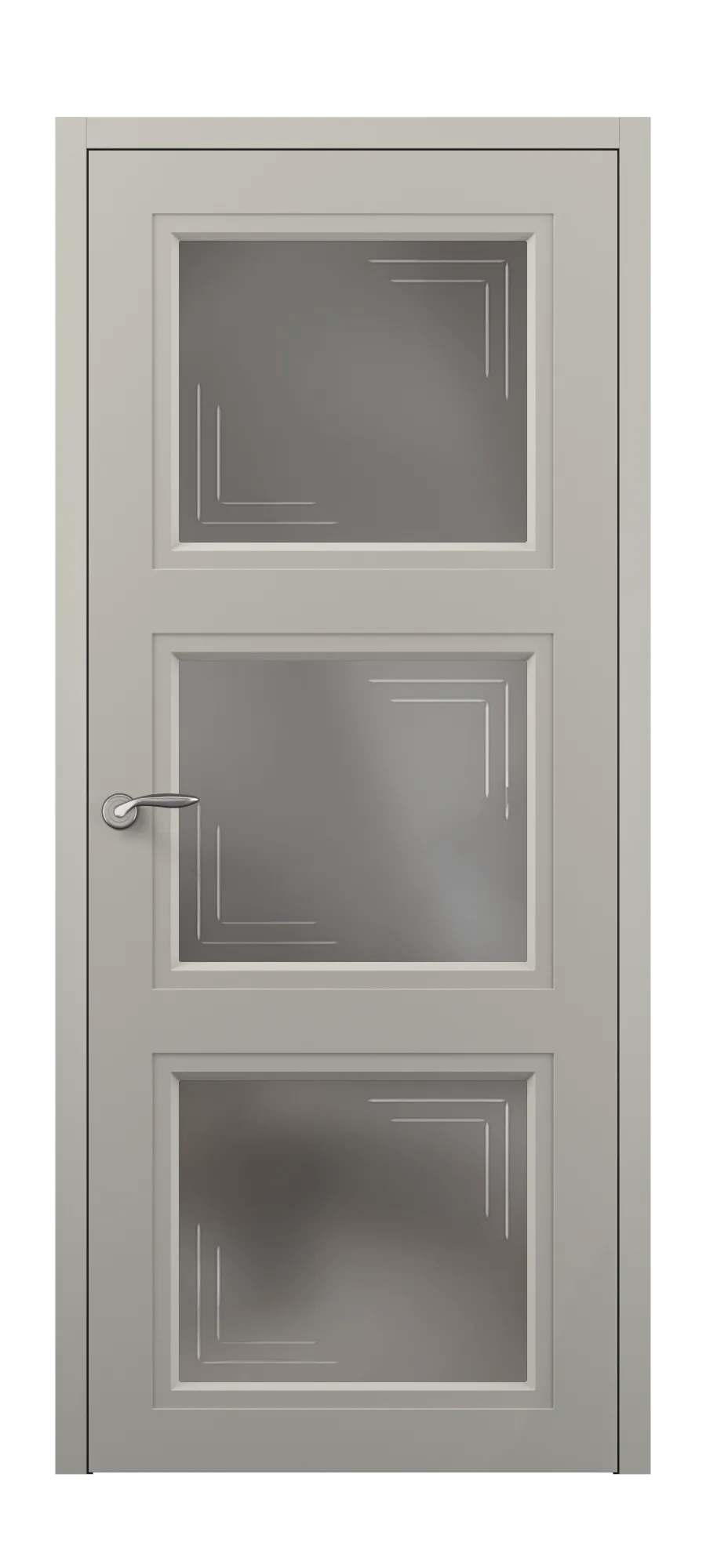  Бөлмеаралық есік Neoclassic 04 софт латте (жоғарыдан)