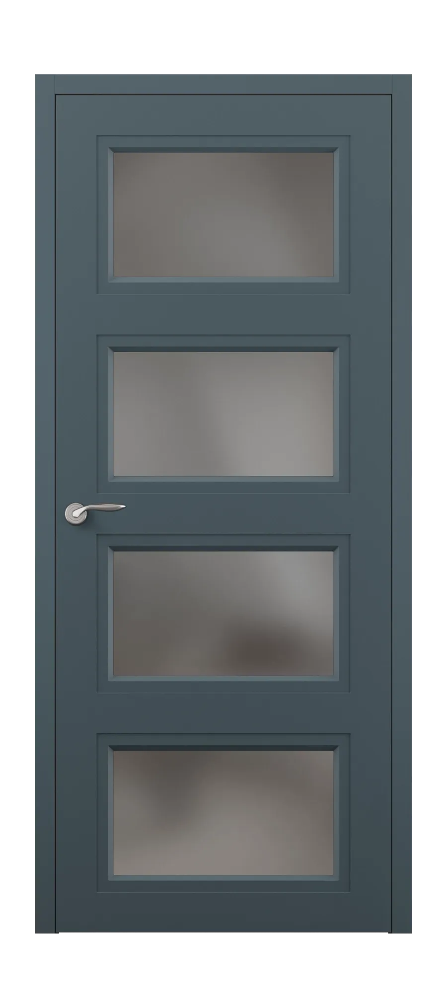  Бөлмеаралық есік Neoclassic 05 софт антрацит (жоғарыдан)