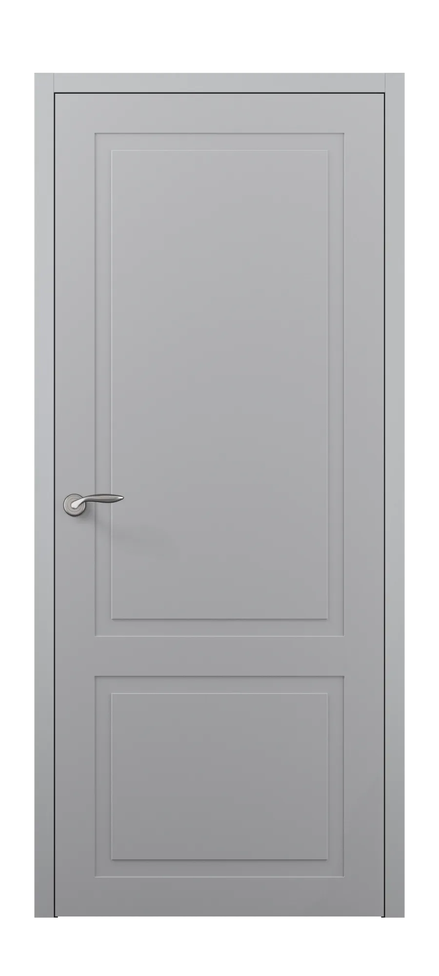 мини верх Дверь Neoclassic 2 софт бархат серый