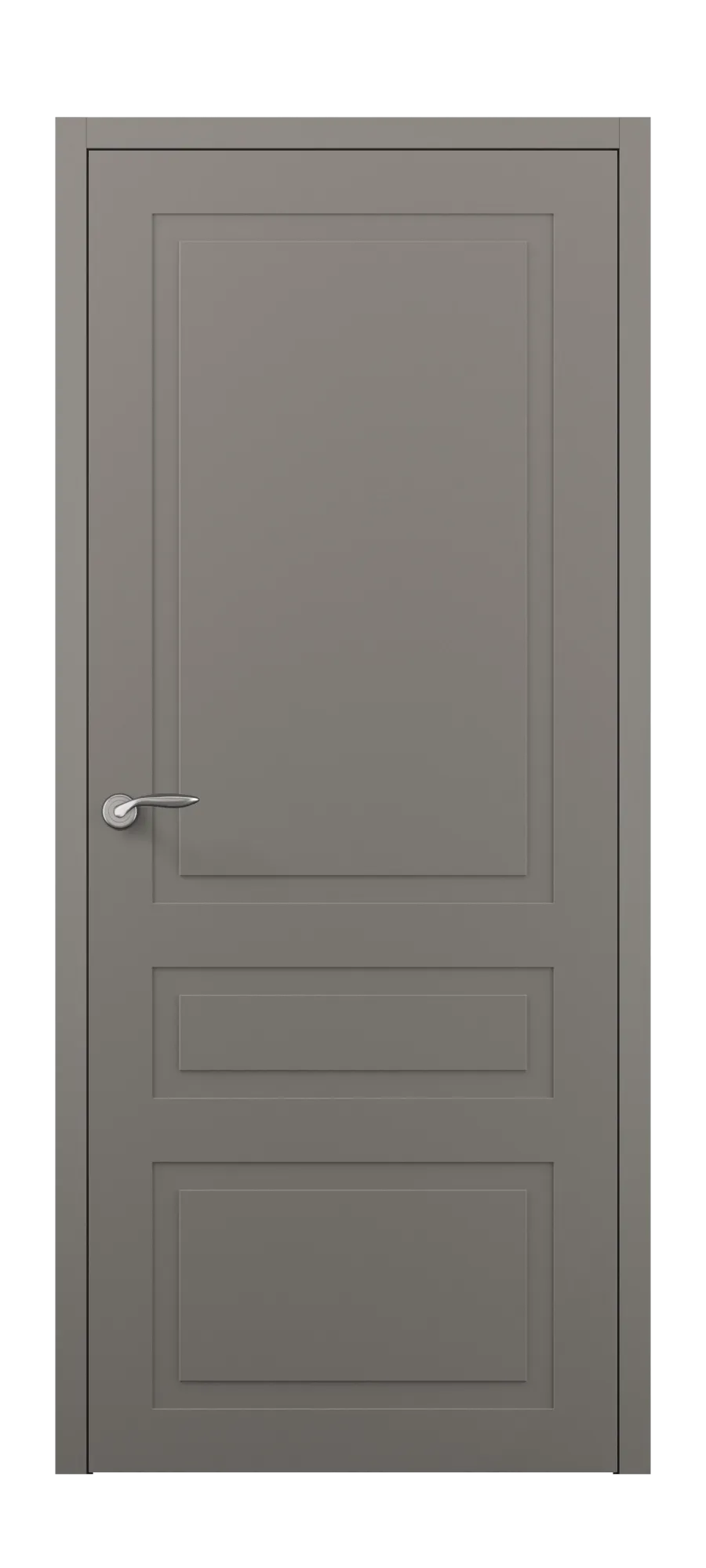 Interior door Neoclassic 3 soft velvet cappuccino