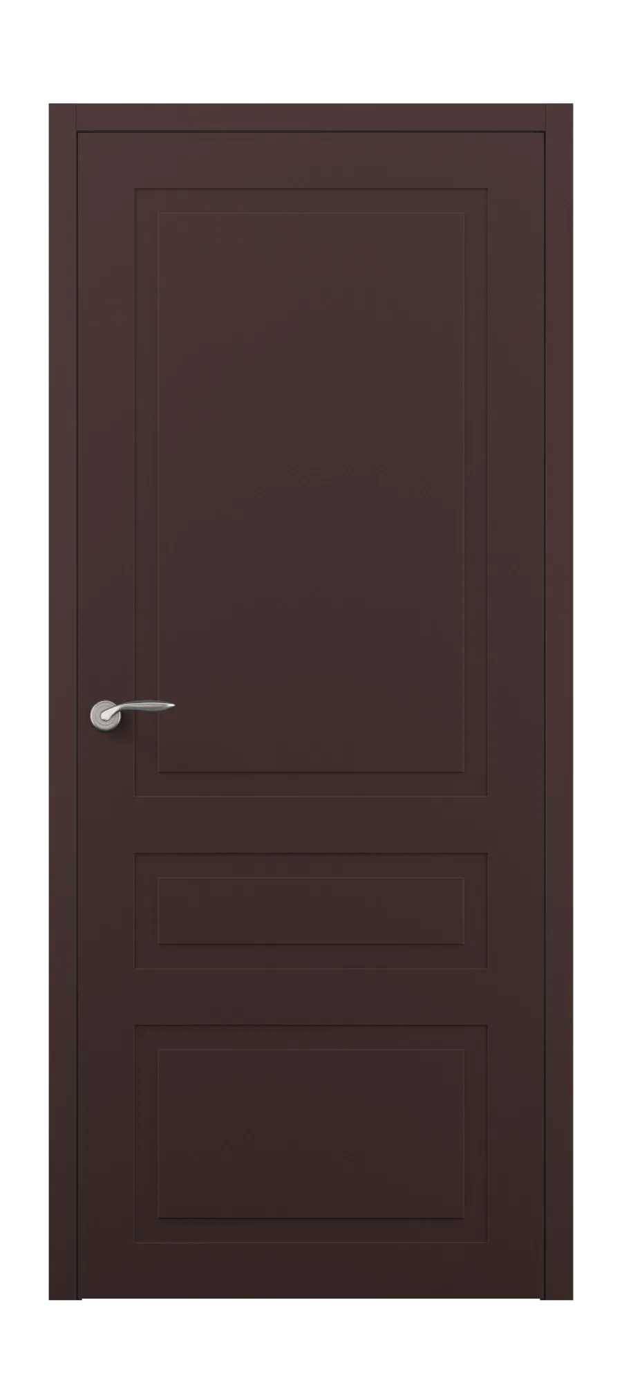  Interior door Neoclassic 3 soft bordeaux (top)