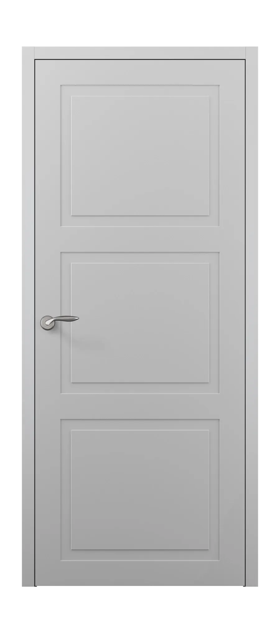  Бөлмеаралық есік Neoclassic 4 ral 7047 (жоғарыдан)
