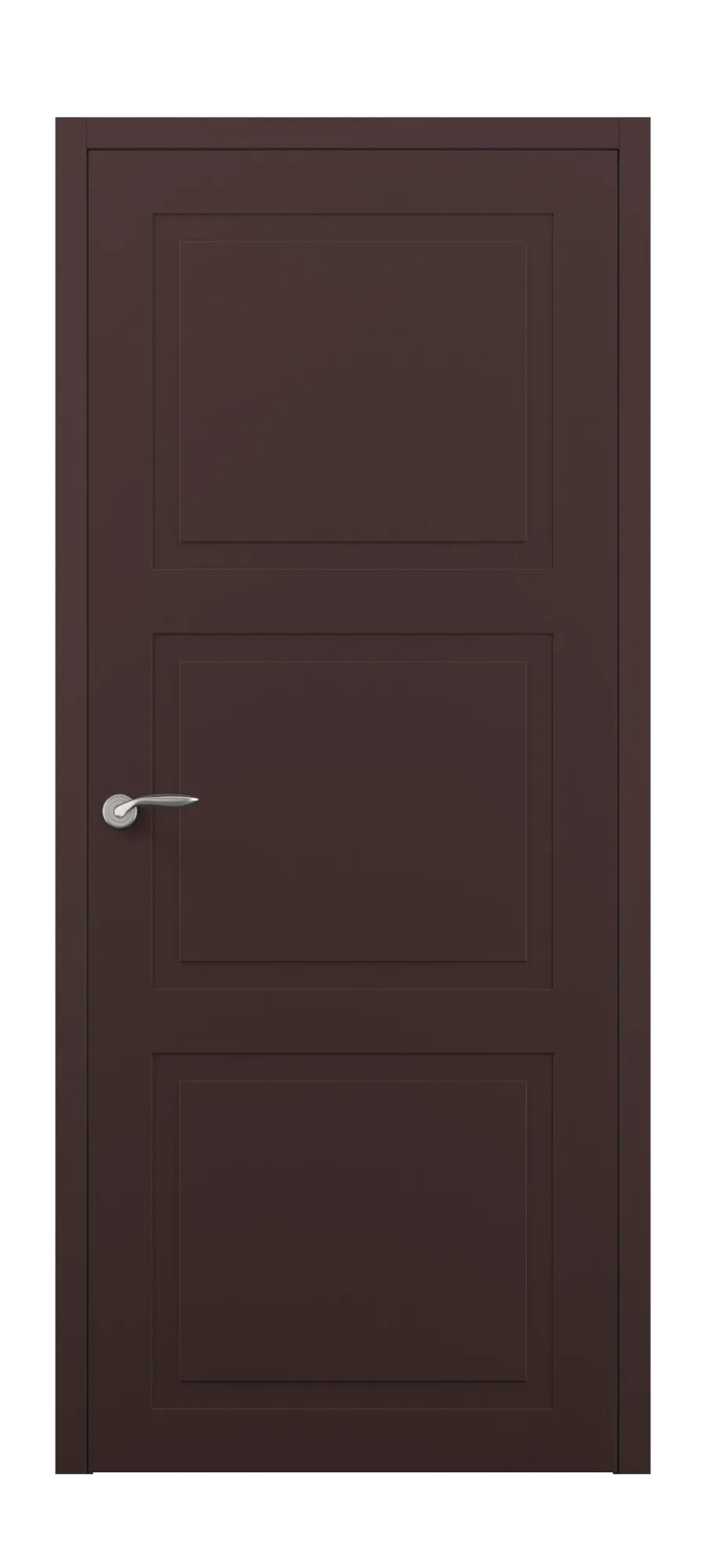Interior door Neoclassic 4 soft bordeaux