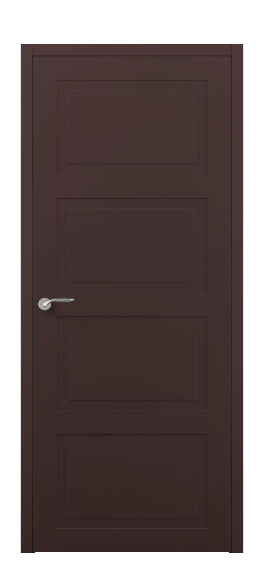 Interior door Neoclassic 5 soft bordeaux