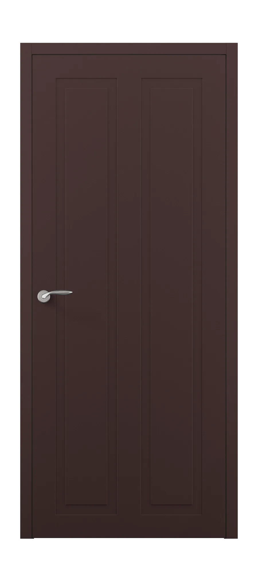 Interior door Neoclassic 7 soft bordeaux