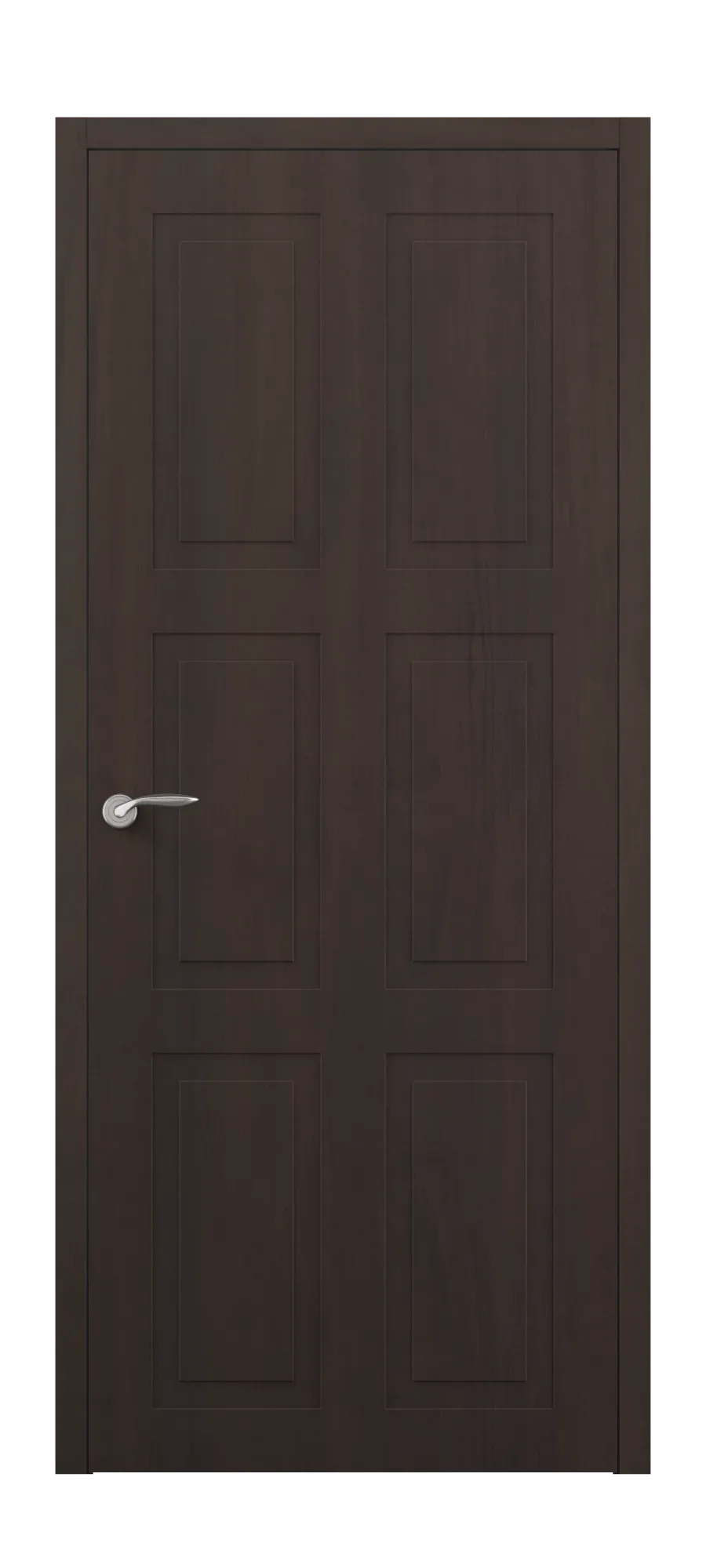  Interior door Neoclassic 8 marrone oak (top)