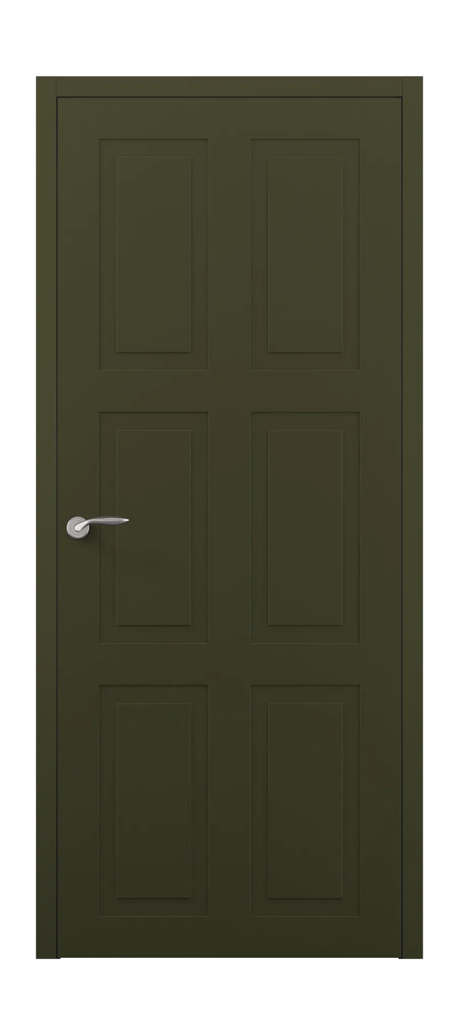  Interior door Neoclassic 8 soft olive (top)