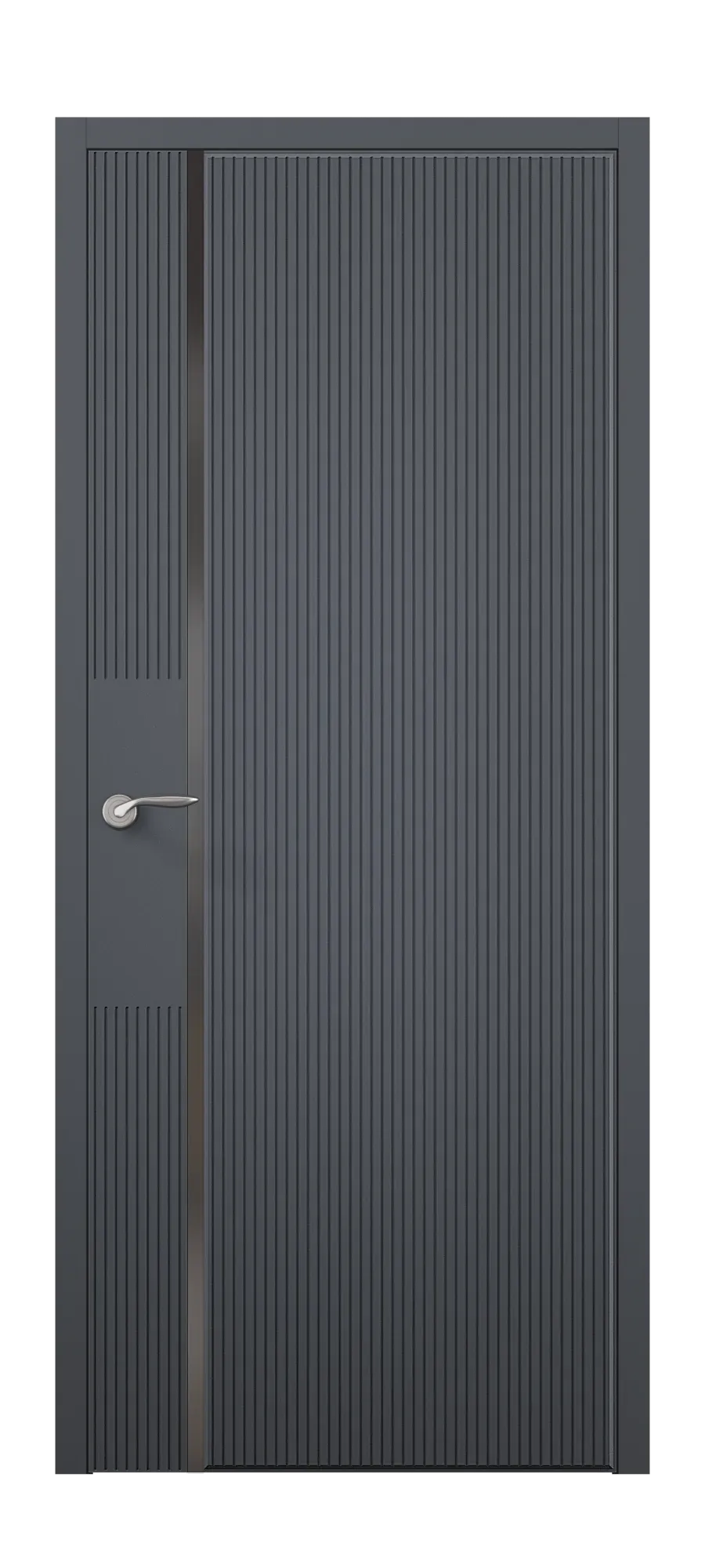  Бөлмеаралық есік Neoline 1 ral 7024 (жоғарыдан)
