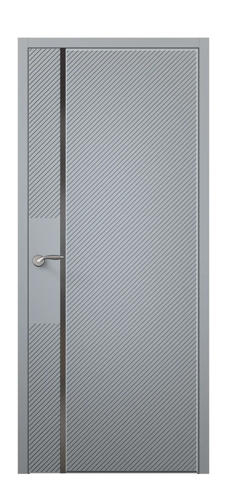  Бөлмеаралық есік Neoline 2 ral 7040 (жоғарыдан)