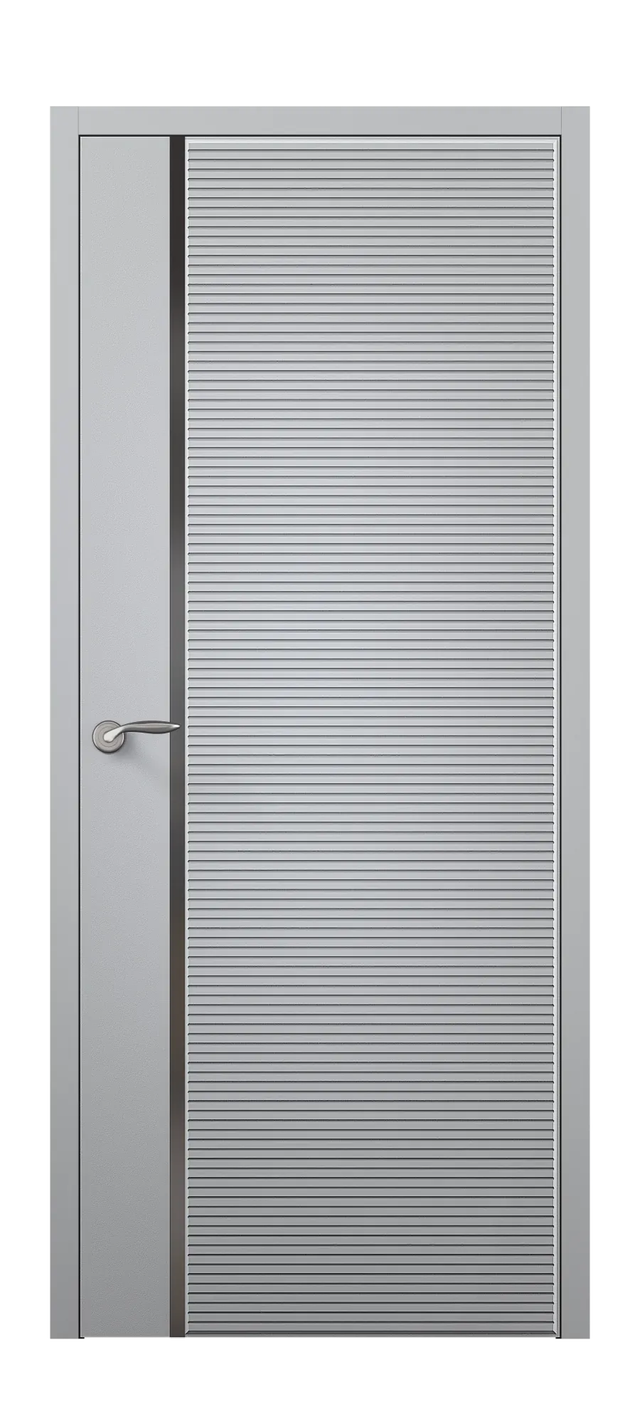  Бөлмеаралық есік Neoline 6 софт барқыт сұр (жоғарыдан)