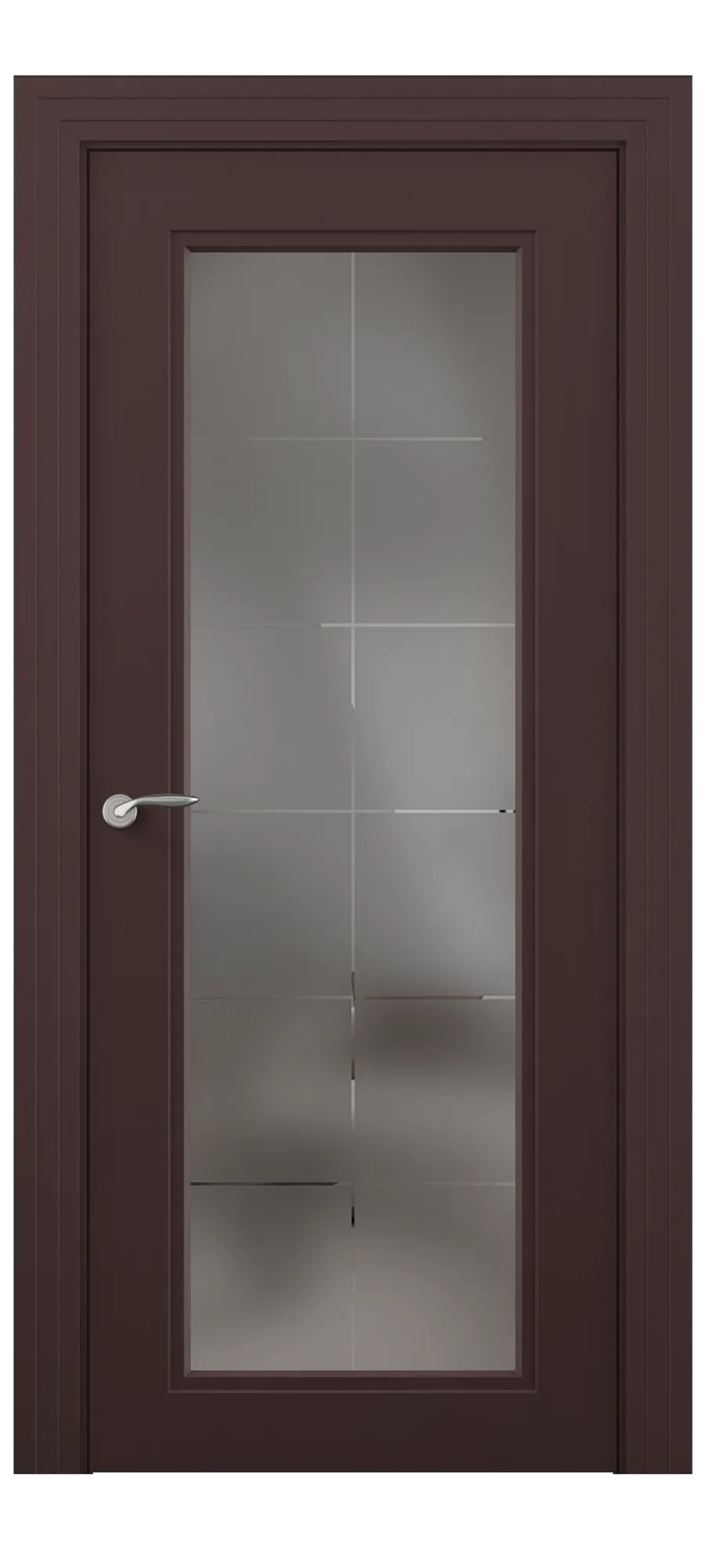 Interior door Nevada 01 soft bordeaux