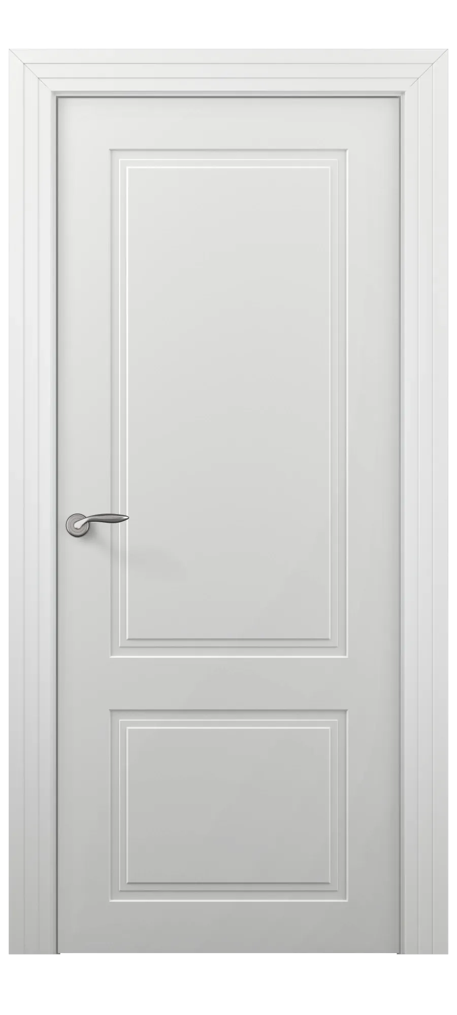  Бөлмеаралық есік Nevada 2 ral 9003 (жоғарыдан)