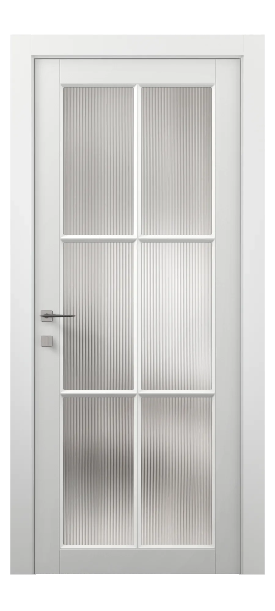 Бөлмеаралық есік Oxford 02 ral 9003