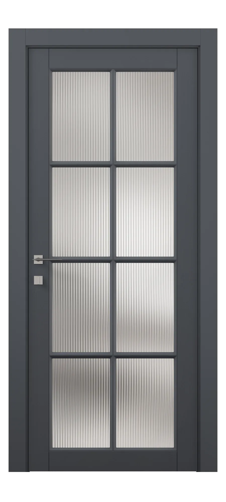  Бөлмеаралық есік Oxford 03 ral 7024 (жоғарыдан)
